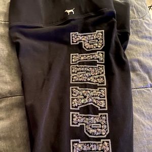 vs PINK yoga pants size M